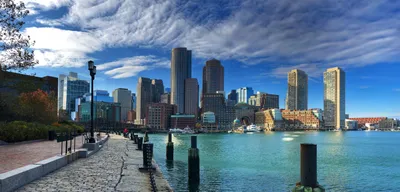 Boston skyline from across the Charles River
