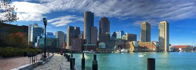 Boston skyline from across the Charles River