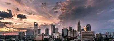 Charlotte Uptown skyline