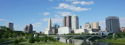 Columbus Ohio downtown skyline