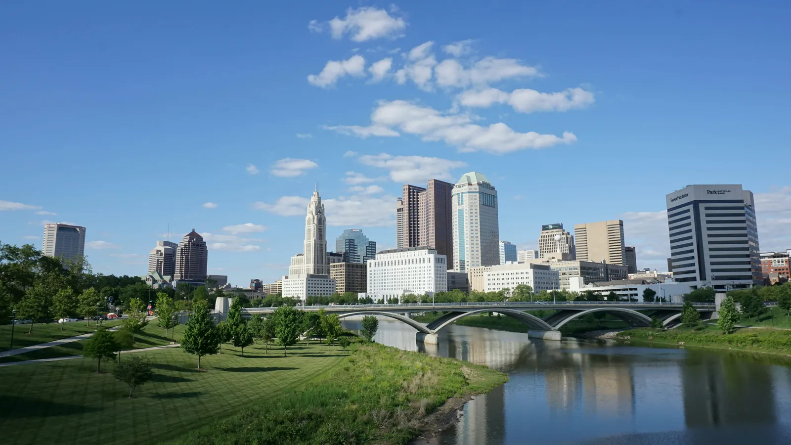 Columbus Ohio downtown skyline