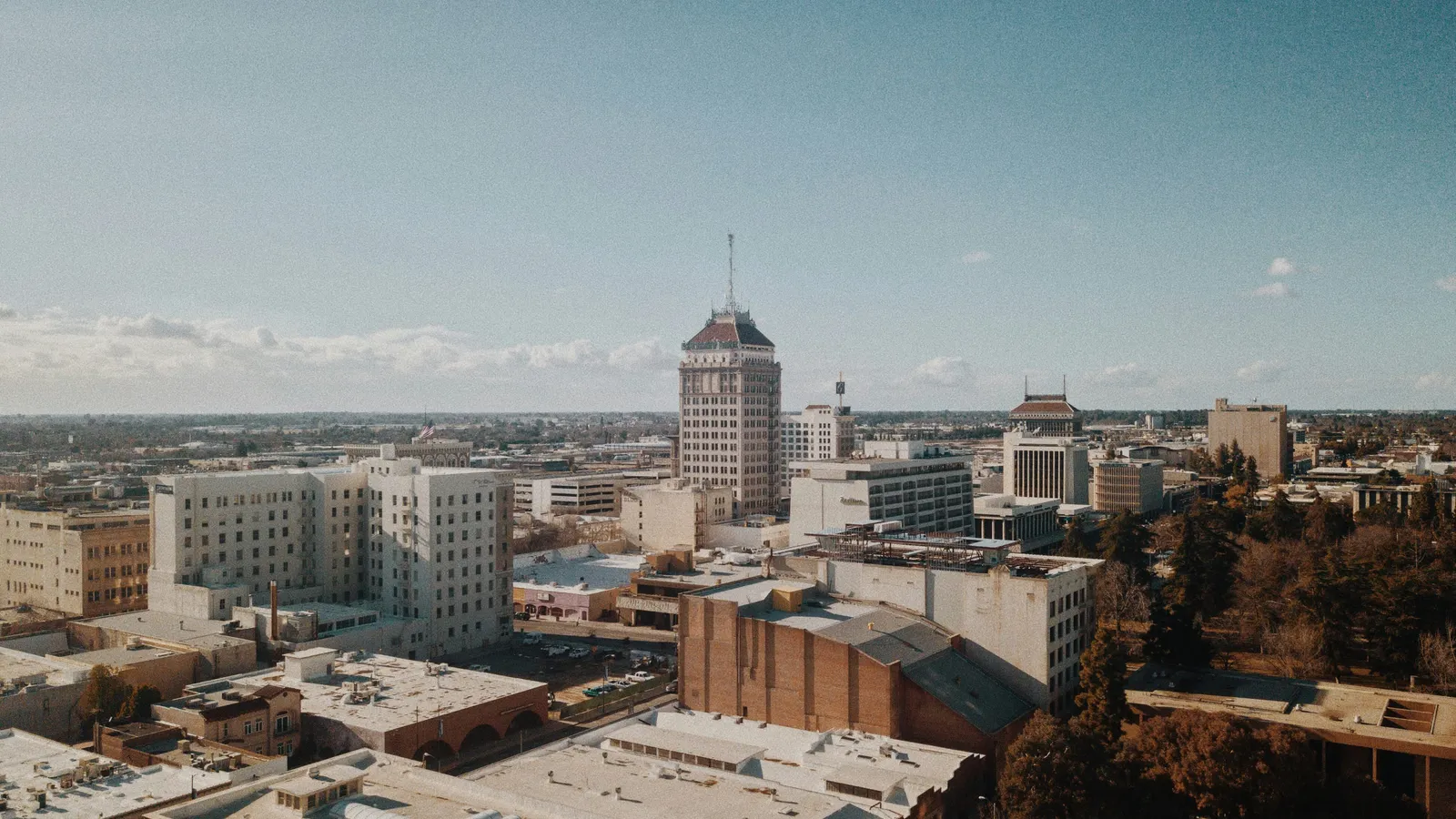 Downtown Fresno skyline