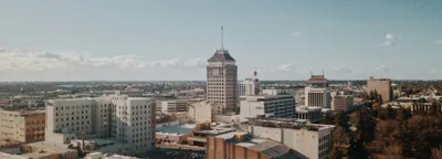Downtown Fresno skyline