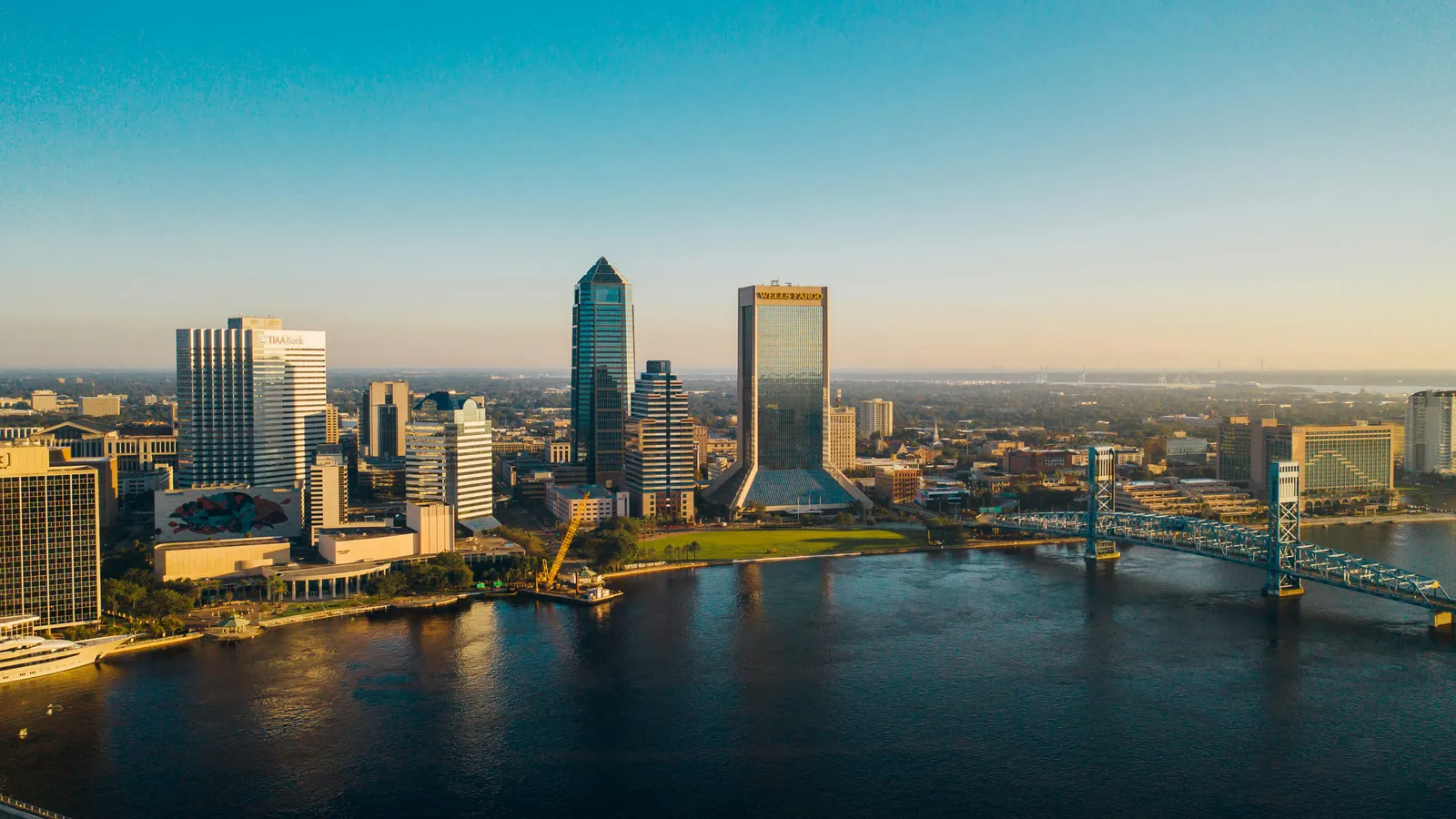 Jacksonville skyline on the St. Johns River