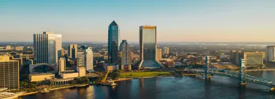 Jacksonville skyline on the St. Johns River