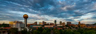 Knoxville skyline and Sunsphere
