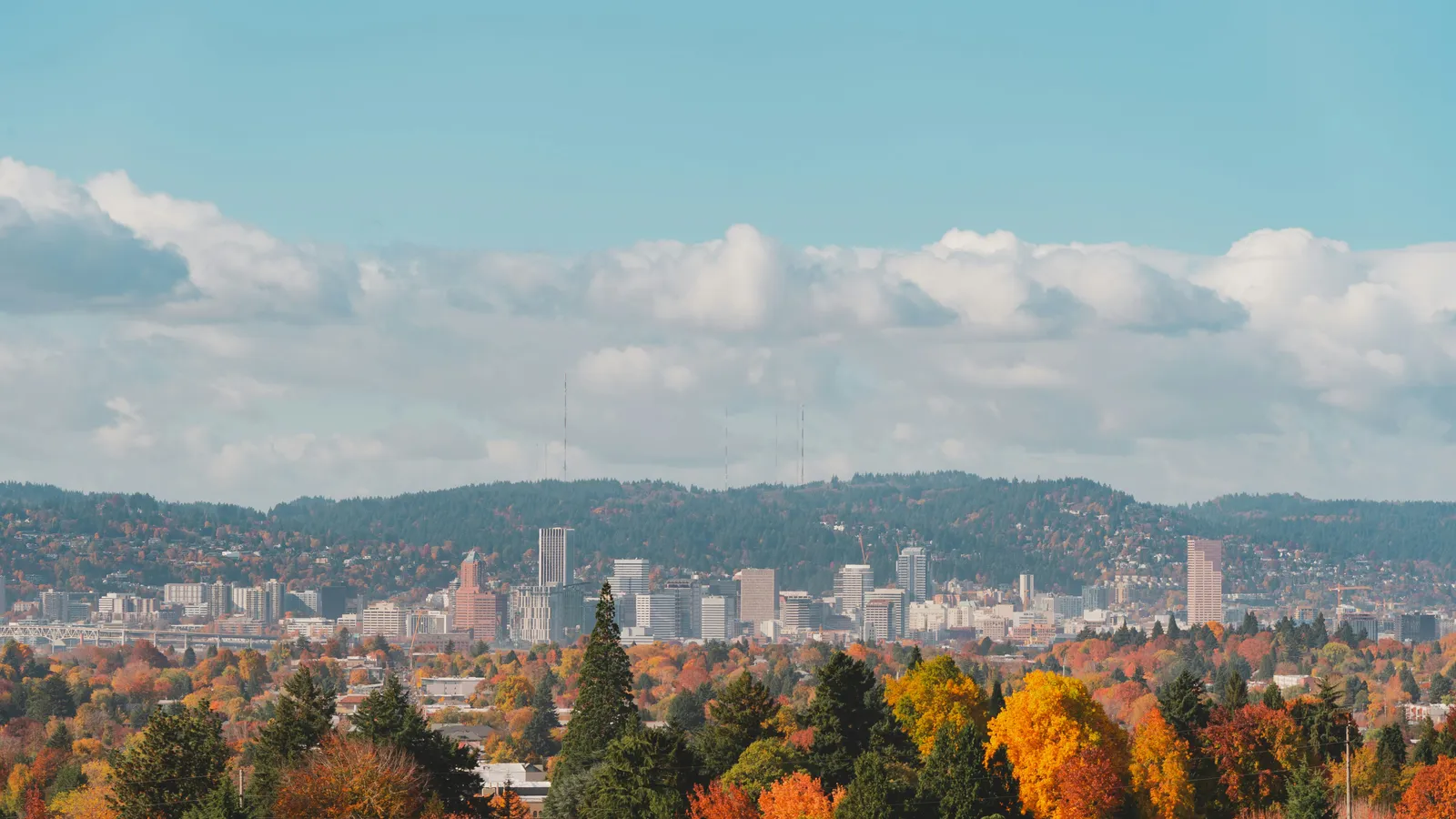 Rogue Valley and Mount McLoughlin view from Medford, Oregon