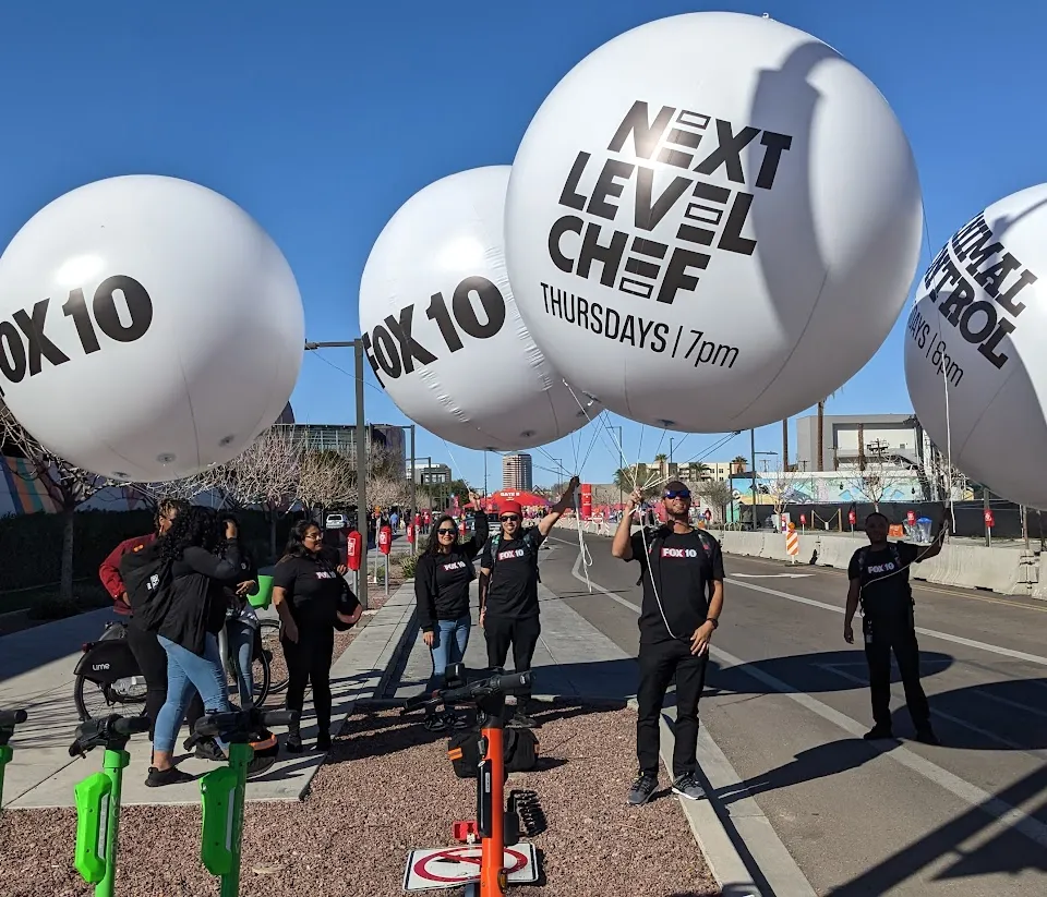 Brand Ambassadors professional event staffing team at a live brand activation