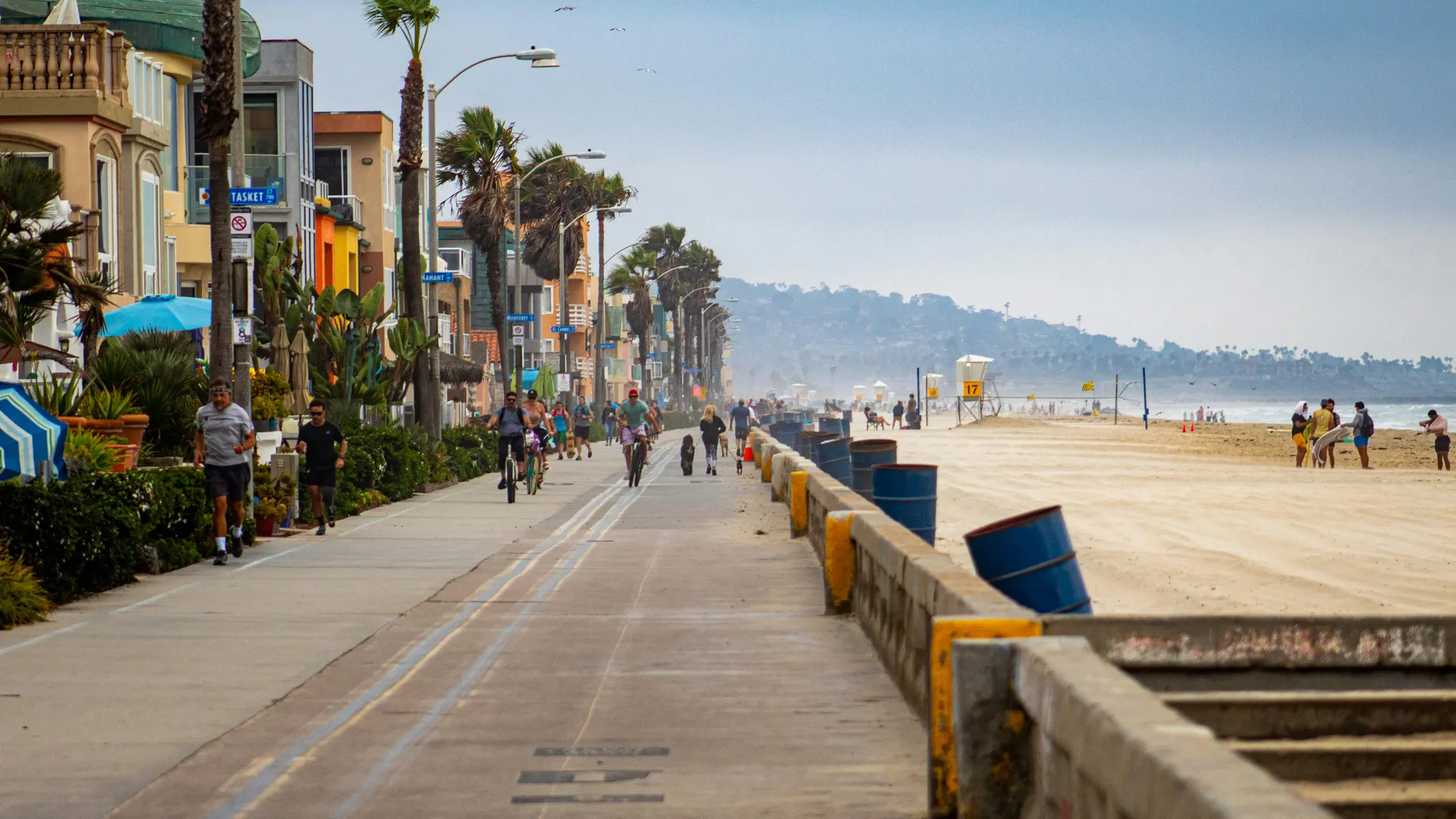 Waterfront view near downtown San Diego